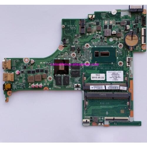 Genuine 809046-501 809046-001 809046-601 DAX12MB1AD0 w 940M/4GB i5-5200U CPU Laptop Motherboard for HP 15-AB Series NoteBook PC