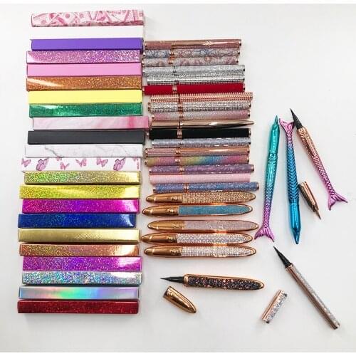 Clear Color Self-adhesive Eyeliner Waterproof Eyeliner No Booming Makeup Tool For Girls