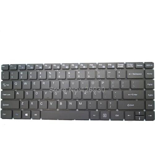 Laptop Keyboard For Irbis NB153 English US black without frame new