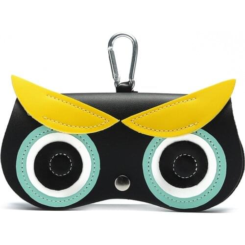 Sunglasses Bag Cute owl flower shape lady glasses case Fashion Accessories For Handbags