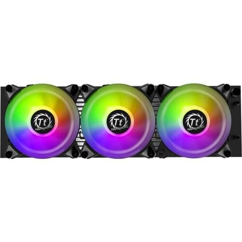 Thermaltake Hurricane S360/S240 ARGB AIO CPU Liquid Cooler Sync Lighting Effect ARGB PWM Fans Rotatable Pump Head Multi-platform