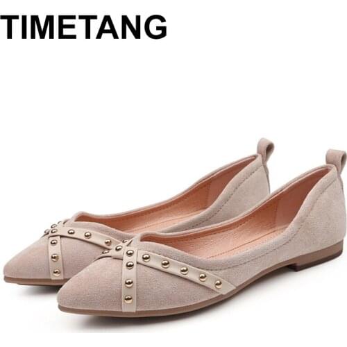 TIMETANGladies loafers harajuku shoes creepers moccasins women shoes flats women comfortable shoeswoman brand luxurybuty damskie