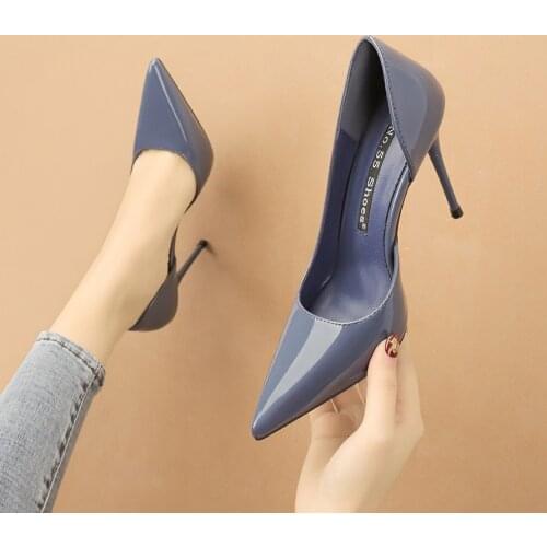 2020 Women Pumps Ladies Shoes High Heels Women Shoes Heels Sexy High Heels Shoes Stiletto Point Red Yellow Heels Chaussure Femme