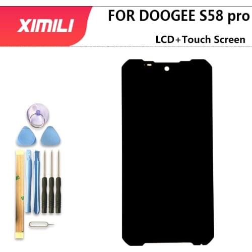 5.71 inch Doogee S58 PRO LCD Display+Touch Screen Digitizer Assembly 100% Original LCD+Touch Digitizer for DOOGEE S58 PRO+Tools