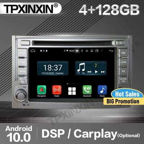 128G Carplay Car Radio 2 Din Stereo Receiver Android 10 For Hyundai H1 2011-2012 GPS Navigation Player Audio Recorder Head Unit