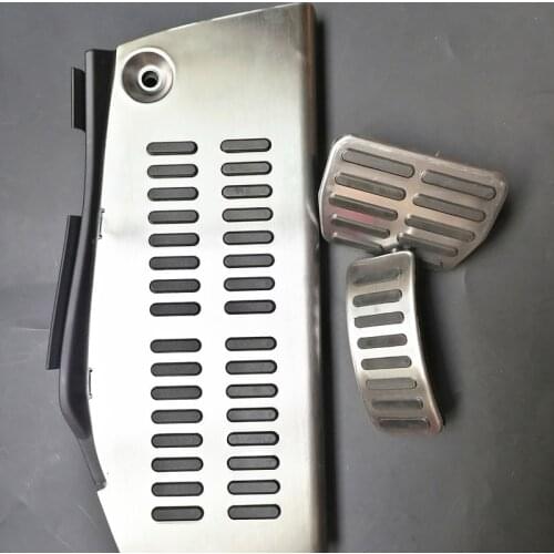 LHD Car Pedals For Volkswagen Polo Vw Golf 4 Bora Beetle RSi GTI R32 For Audi A3 SEAT Leon 1M Toledo 1L Pad Foot Pedal IT