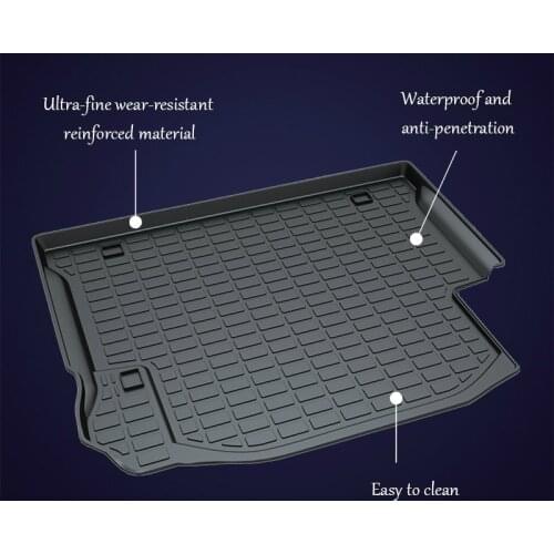 For Jeep Wrangler 2/4 Doors JK Compass MP/552 Cherokee KJ KK KL Renegade BU Grand Cherokee WK WK2 1Set Car Cargo Trunk Mat