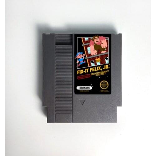 Fix-It Felix JR - Game Cartridge For NES Console 72 Pins 8bit