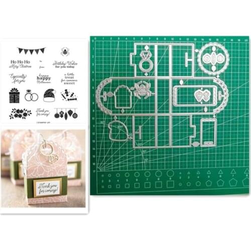 Little Treats Metal Cutting Dies And Stamps Stencils for Making Scrapbooking DIY Album Paper Cards Embossing Dies Cut