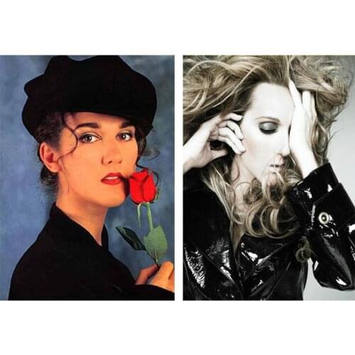 Custom kerstkaarten diamond painting christmas cards celine dion Diamond embroidery eigen foto lightpad lichtbak voor flamingo