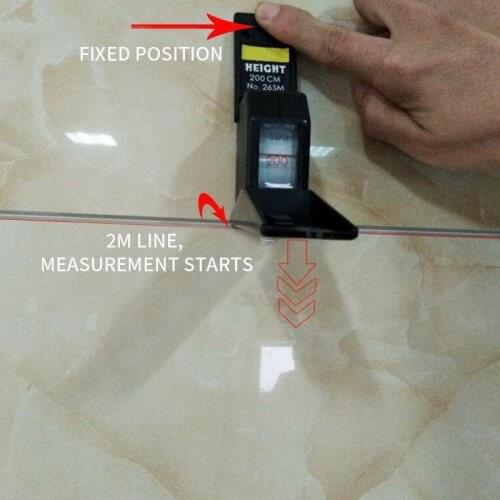 Tape Measure Wall Mounted Retractable Growth Altimeter for Body Accurate Height Meter#1