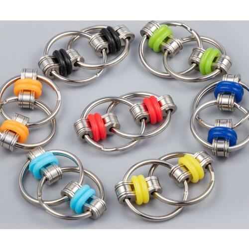 Creative New Decompression juguete Fingertip Spinner Flippy Chain Hot Selling Toys For Children And Adults