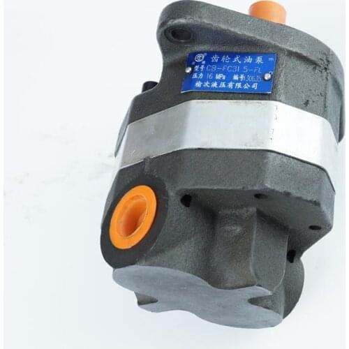 Yuci single-stage CB-FC gear pump horizontal cast iron hydraulic oil pump Yuci hydraulic gear pump manufacturer