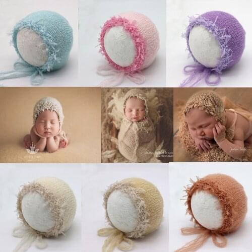 Newborn Photography Props Hat Mohair Newborn Hat Baby Photo Shoot Props Accessories