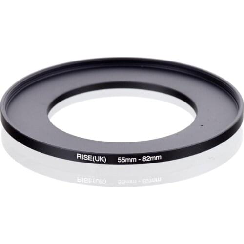 RISE(UK) 55mm-82mm 55-82 mm 55 to 82 Step up Filter Ring Adapter