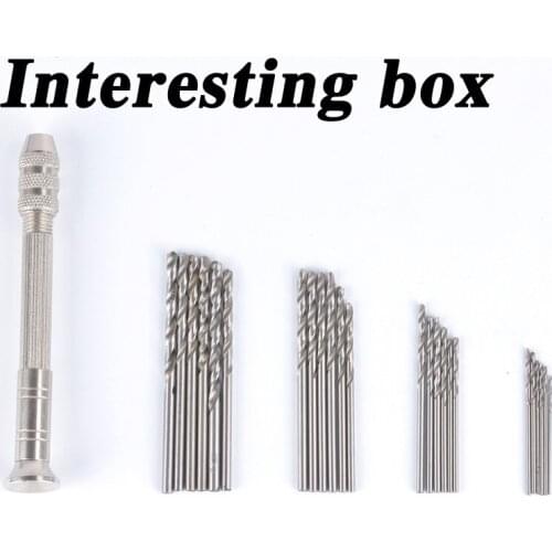 Manual punch drill, hand twist drill, hand drill, wenwan woodworking DIY tools, drill hole punch, mini hand drill