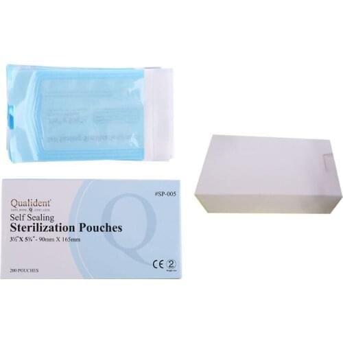 200pcs/box Self Sealing Sterilization Pouches Disposable Medical Grade Bag Tattoo Lab Tools Storage 2 Sizes