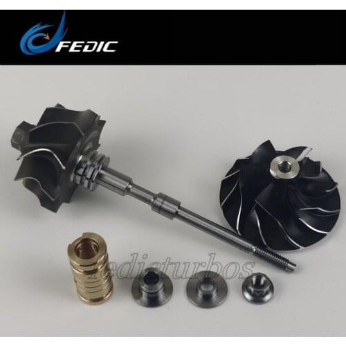 Turbocharger shaft and wheel GT1749V 724930 for Audi Seat Skoda VW 1.9 TDI 2.0 TDI BKD AZV ASZ BKP