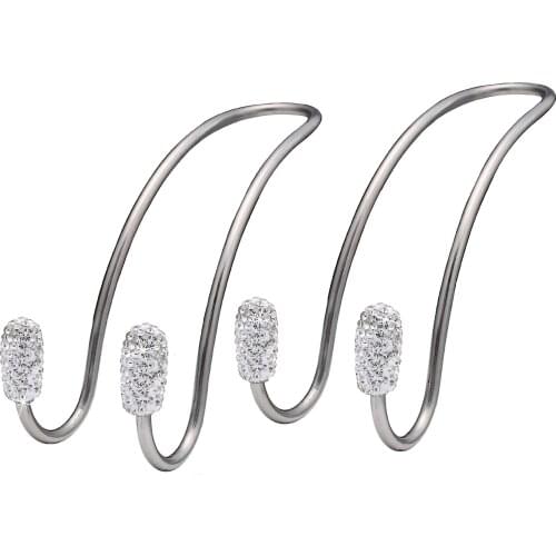 Univetsal car back seat hooks Car seat Bling hook hanger Car headrest hooks for purse Car accessories Car decoration interior