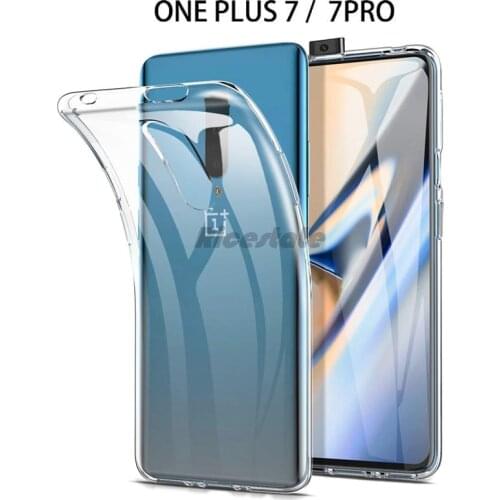 OnePlus 7 Pro Back Case OnePlus7 Pro Transparent Soft TPU Dropproof Shockproof Phone Case One Plus 7 Pro 1+7 Pro Back Cover