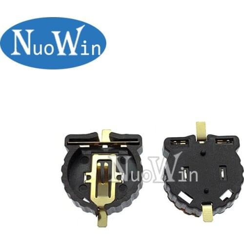 10pcs Computer Button 3V Battery Holder Conntor Socket Case CR1220