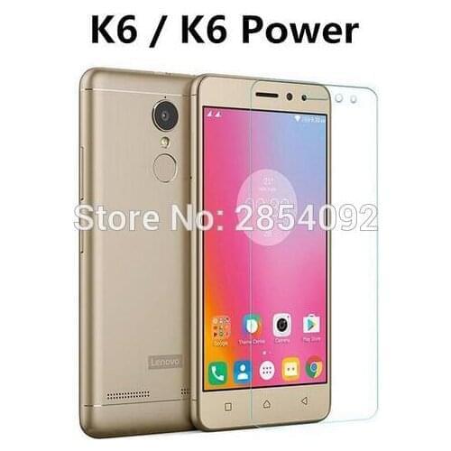 10pcs Tempered Glass For Lenovo K6 Power K33A42 Screen Protector on For lenovo K6 k 6 K33a48 Film Full Cover Guard