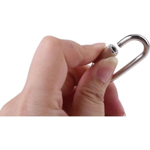 6Pcs Parrot Toy Making Parts Hooks Pet Bird Hanging Cage Accessories Supply