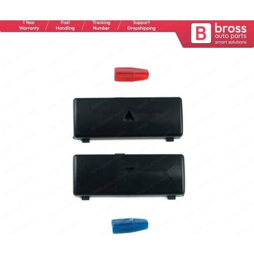 BDP88-12 2 Pieces Heater Climate Control Air Conditioning Switch Button Cover For BMW 5 Series X5 E53 2000-2007 E39 1995-2003