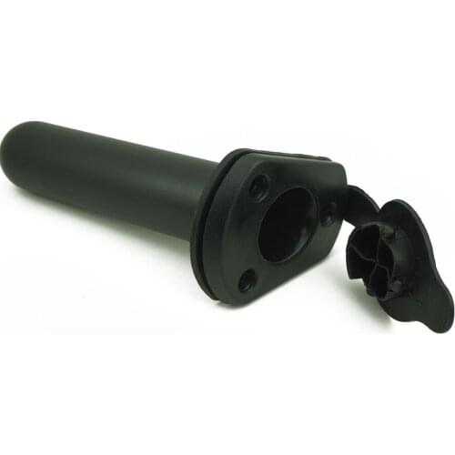 Free Shipping Plastic Flush Mount Marine Fishing Boat Rod Holder & Cap Cover Kayak