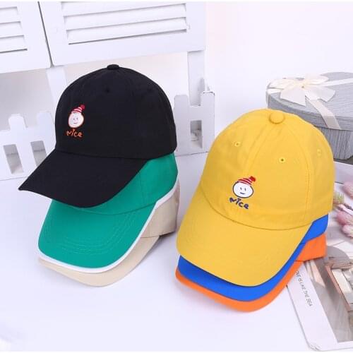 Doitbest 2021 Children Baseball Cap spring Hip Hop Embroidered snowman kids Hats Boy Girls hat Caps snapback gorras
