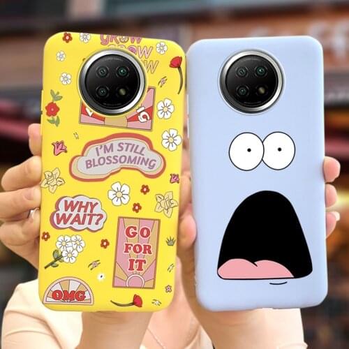 Case For Xiaomi Redmi Note 9 5G Cover Note 9t Silicone Soft TPU Back Cover For Xiaomi Redmi Note 9T J22 Phone Cases Cute Cartoon