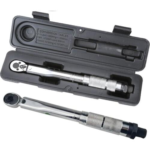 1/4 Torque Wrench Square Drive 5-25NM Two-way Precise Ratchet Wrench Repair Spanner Key Hand Tools spanner torque meter Preset