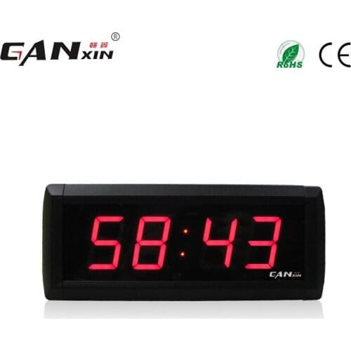 [Ganxin]1.8" Hot Selling Led Digital Timer office Clock electronic desk clock wall clock