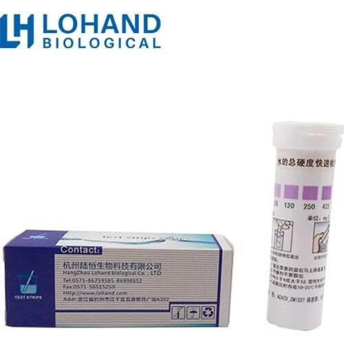 Drinking water test equipment total hardness test strip