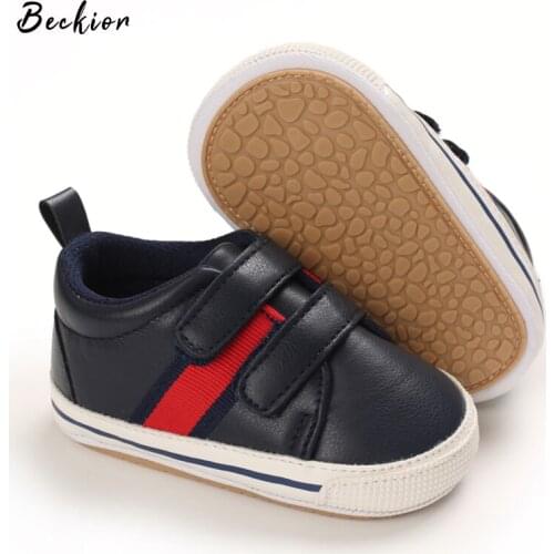 Beckior 2021 Baby Shoes Boy Girl Sneaker Cotton Soft Anti-Slip Sole Newborn Infant First Walkers Toddler Casual Crib Shoes