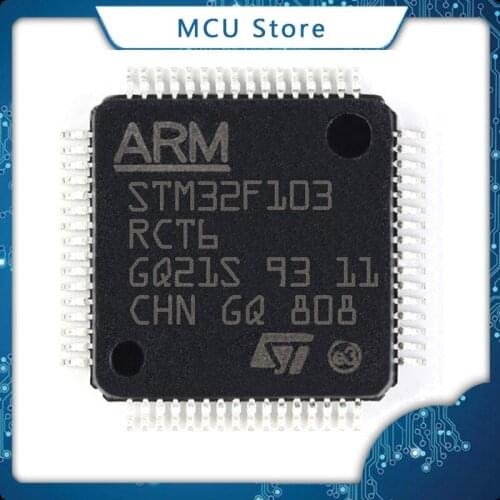 1PCS STM32L152RBT6 QFP64 STM32F105RBT6 STM32F103RCT6 STM32F103RBT6 QFP Microcontroller IC chip in Stock 100% New And Original