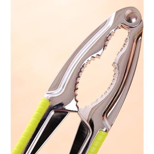 Multifunction Non-slip handle Almond Walnut Pecan Crack Hazelnut Hazel Filbert Nut Kitchen Nutcracker Sheller Clip Tool Clamp
