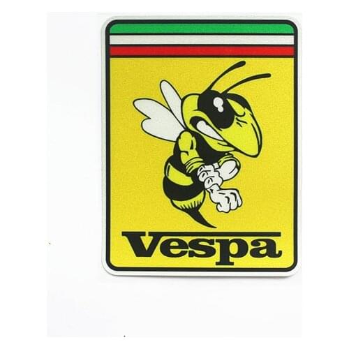 Car multilayer decal sticker angry bee vespa reflective waterproof stickers special for cars motorcycle truck boat