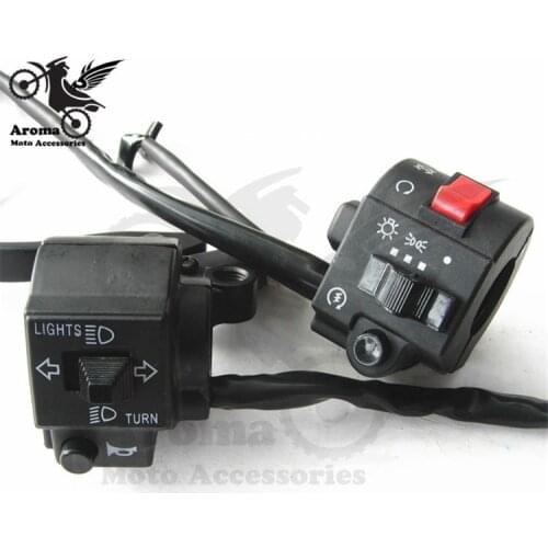 Brand professional motorcycle switches for suzuki GS125 univeral motorbike switch with Brake handle moto parts turn signal light