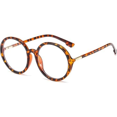 2021 Vintage Round Glasses For Woman Anti Blue Light Eyeglasses For Man Retro Computer Spectacle Transparent Oculos De Sol