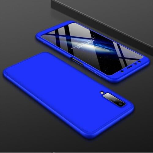Fo Samsung A7 2018 A750 Case A750F Matte 360 Degree Full Protection Hard Cover Case For Samsung Galaxy A7 2018 Shockproof cover