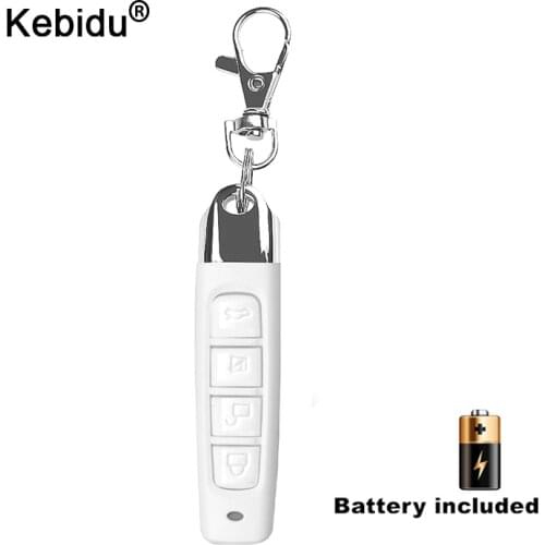 433MHZ Remote Control Duplicator For Car Key Buttons Garage Gate Door Remote Control Auto Pair Copy Remote Garage Door Opener