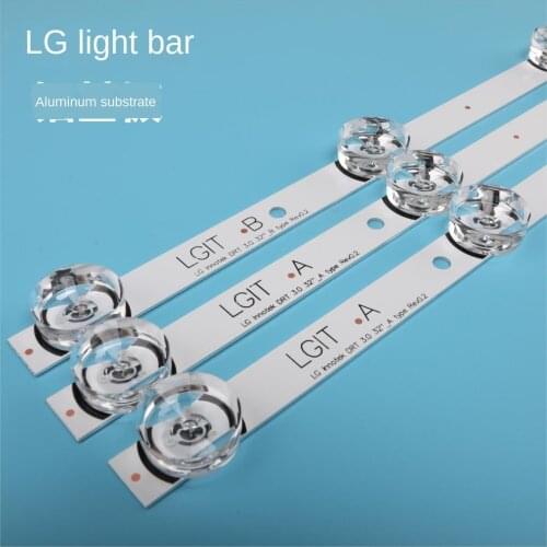 Brand New LED Backlight Strip For LG 32LB580U 32LB580B 32LB580N 32LB580V TV Repair LED Backlight Strips Bars A B TYPE 6 Lamps
