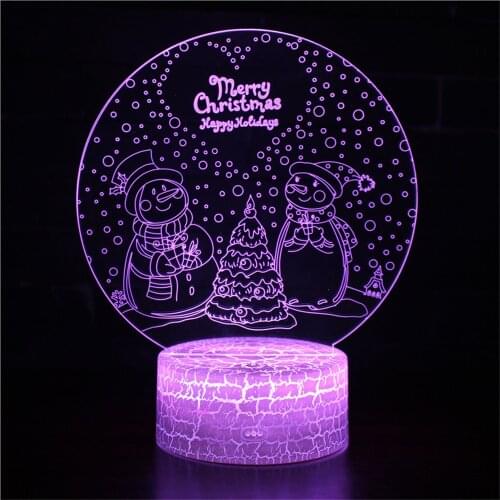 3D Night Light LED For Home Room Decor Stuffed With Light to Sleep Nightlight Child Manga Bedside Lamp Three-dimensional Gifts