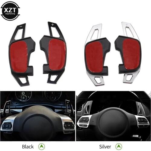Metal Paddle Shift Shifter Extension ForVW Volkswagen Golf 7 MK7 forGTI GTE GTD R Line For Passat Variant R-Line 2016 -2017