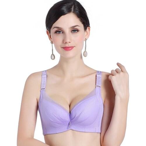 Ultra thin lace fly bra large size thin cotton soft thin cup sexy bh push up bra max 95 gather adjustment comfortable underwear