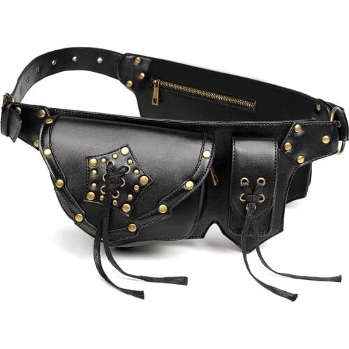 Punk Bags Steampunk Vintage Motorcycle Bag Womens Shoulder Bag Crossbody Bag Messnger Bags Handbag Big Tote Punk Bag