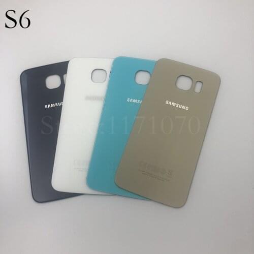 Samsung Galaxy S6 G920 G920F G9200 S6 edge G925 s6+plus G928 Back Battery Cover Door Rear Housing Case Replacement