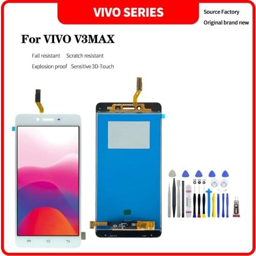 For VIVO V3Max LCD Display Touch Screen Digitizer Assembly For VIVO V3Max lcd Replacement Screen With Free Tools