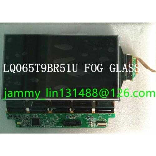 100% Brand New TFT 6.5" Touch Screen FOG Glass LQ065T9BR51U LQ065T9BR52U LQ065T9BR54U LCD Screen Panel For Car GPS Navigation